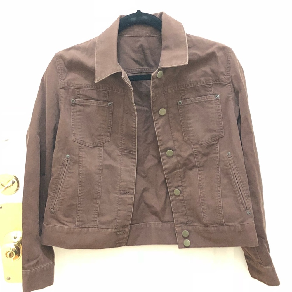 Brown Jean Jacket